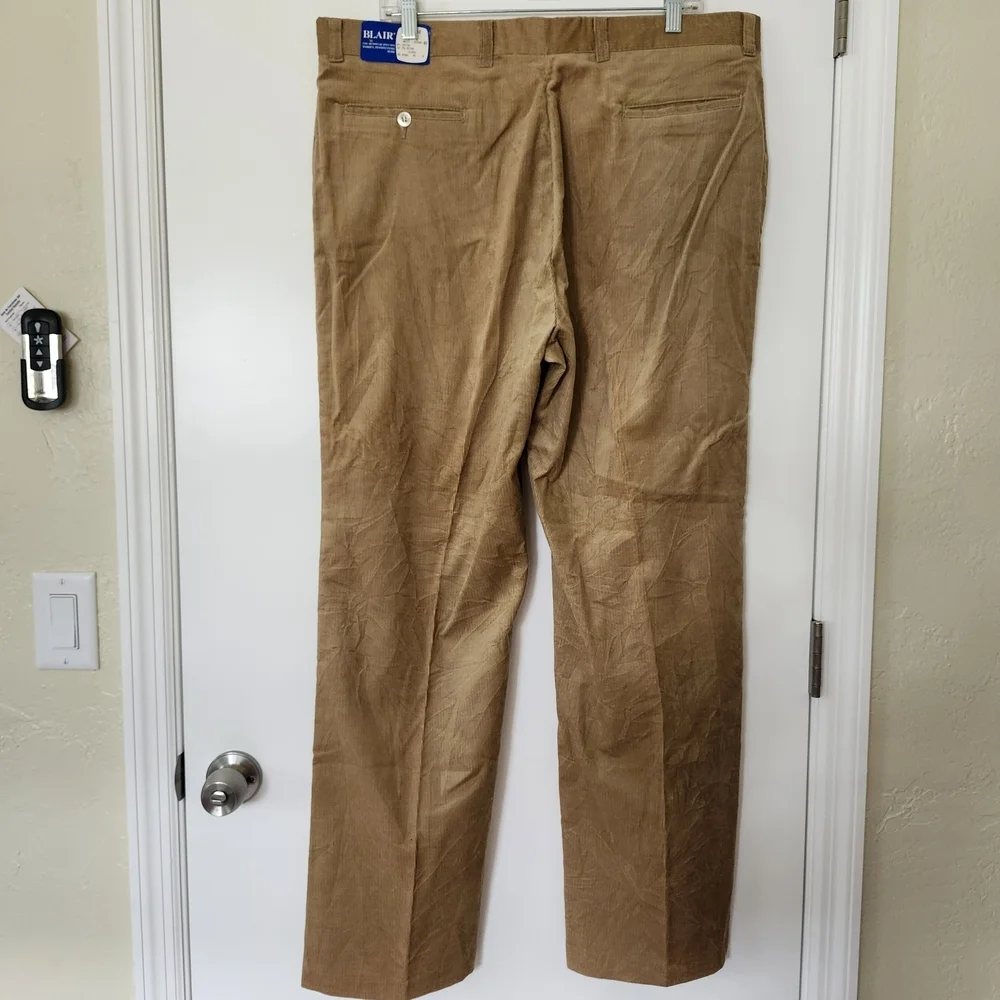Vintage Tan Brown Corduroy Pants Size 40X32